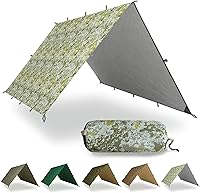 Vista 7 de AquaQuest Defender - Lona resistente impermeable (20,000 mm) con costuras selladas para camping, bushcraft y supervivencia