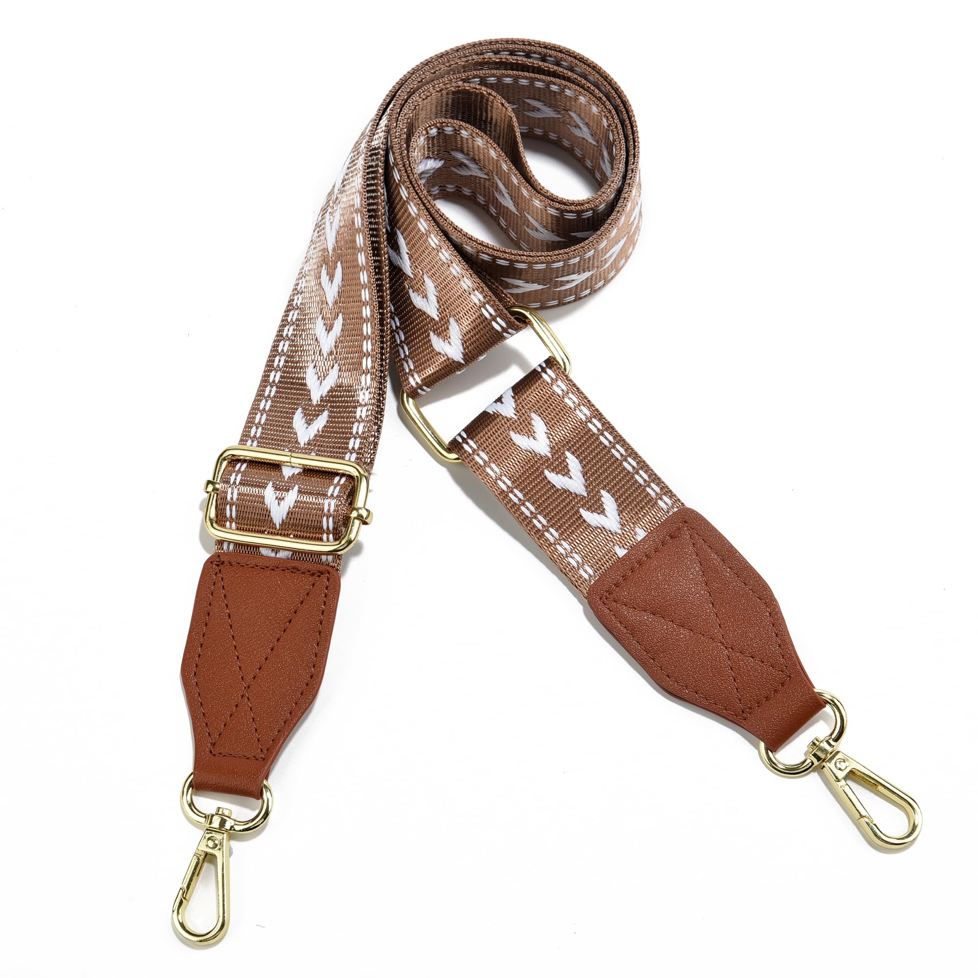 LEMEDE Purse Strap Replacement Crossbody 1.5" Wide Shoulder Strap Adjustable Straps Handbag Strap Replacement Belts