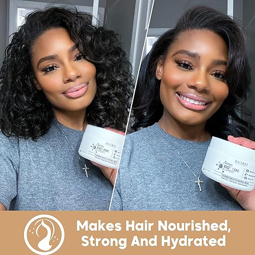 Miniatura 4 de AFRO BOTTOX EXPERT - Bottox extra fuerte para todo tipo de cabello, especialmente para Afro 4A 4B 4C - Colágeno marino, almendra, oliva, aceites de