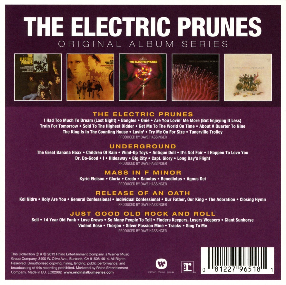 Electric Prunes Original Album Series Amazon Com Music