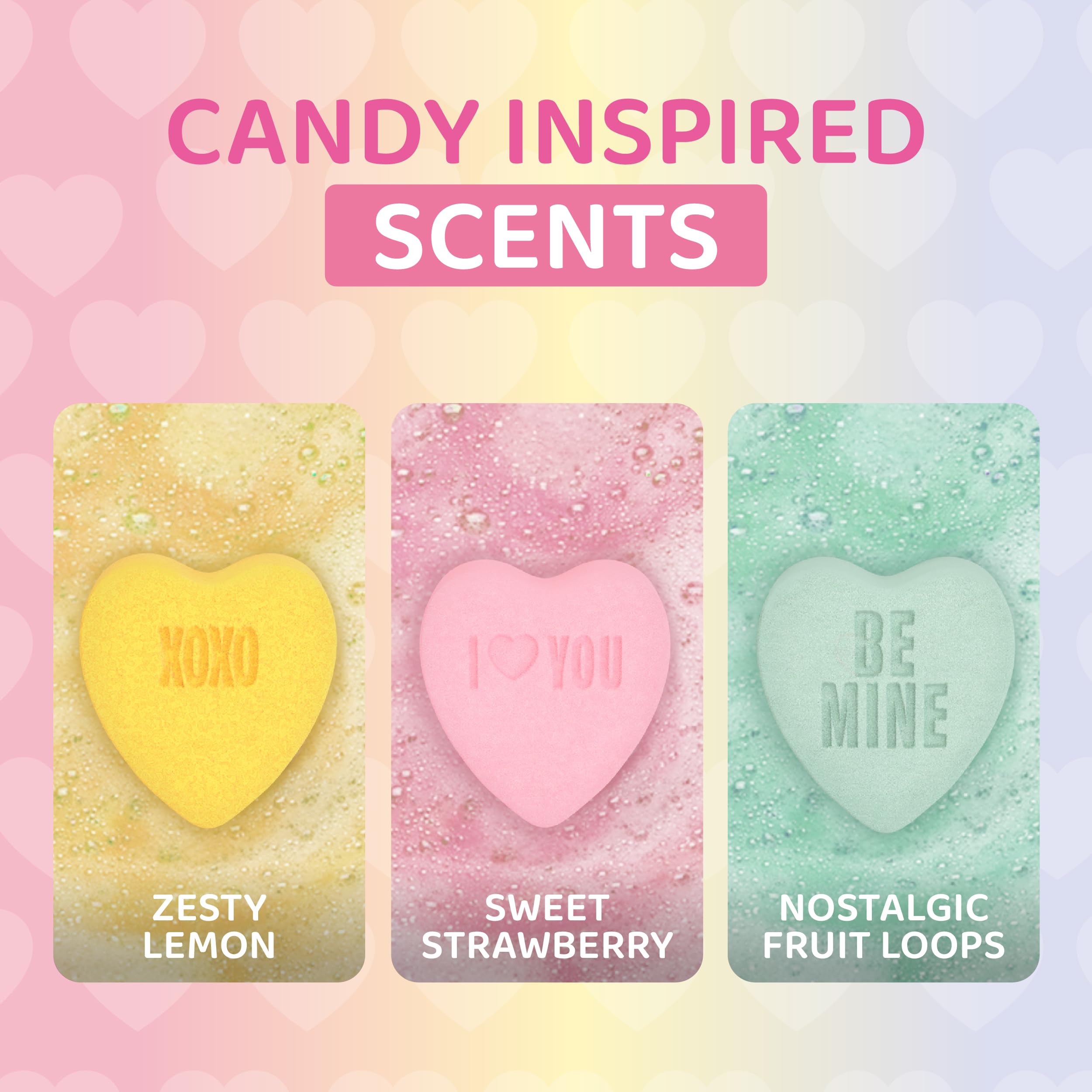 Amazon.com: Mother's Day Heart Bath Bombs for Mom (3 Pack
