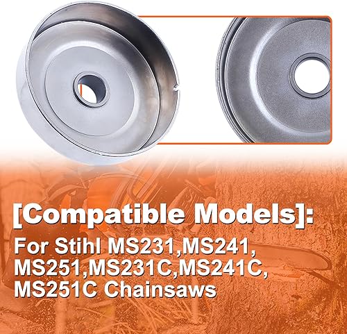 Miniatura 5 de . Kit de cubierta de piñón de tambor de embrague 325"-7T para motosierra Stihl MS231 MS251 MS241 MS231C MS241C MS251C motosierra 1143 640 2002