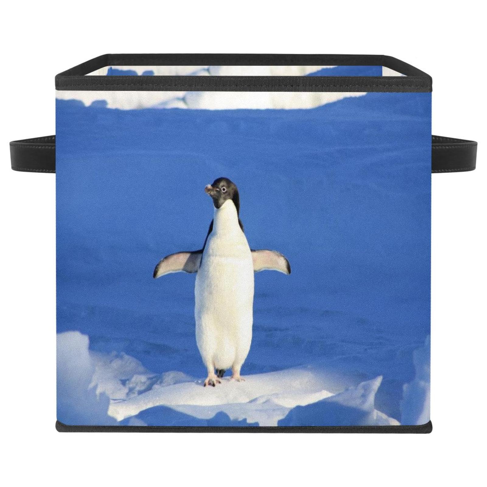 Cube de rangement pingouin pliable pour éliminer le désordre du dressing