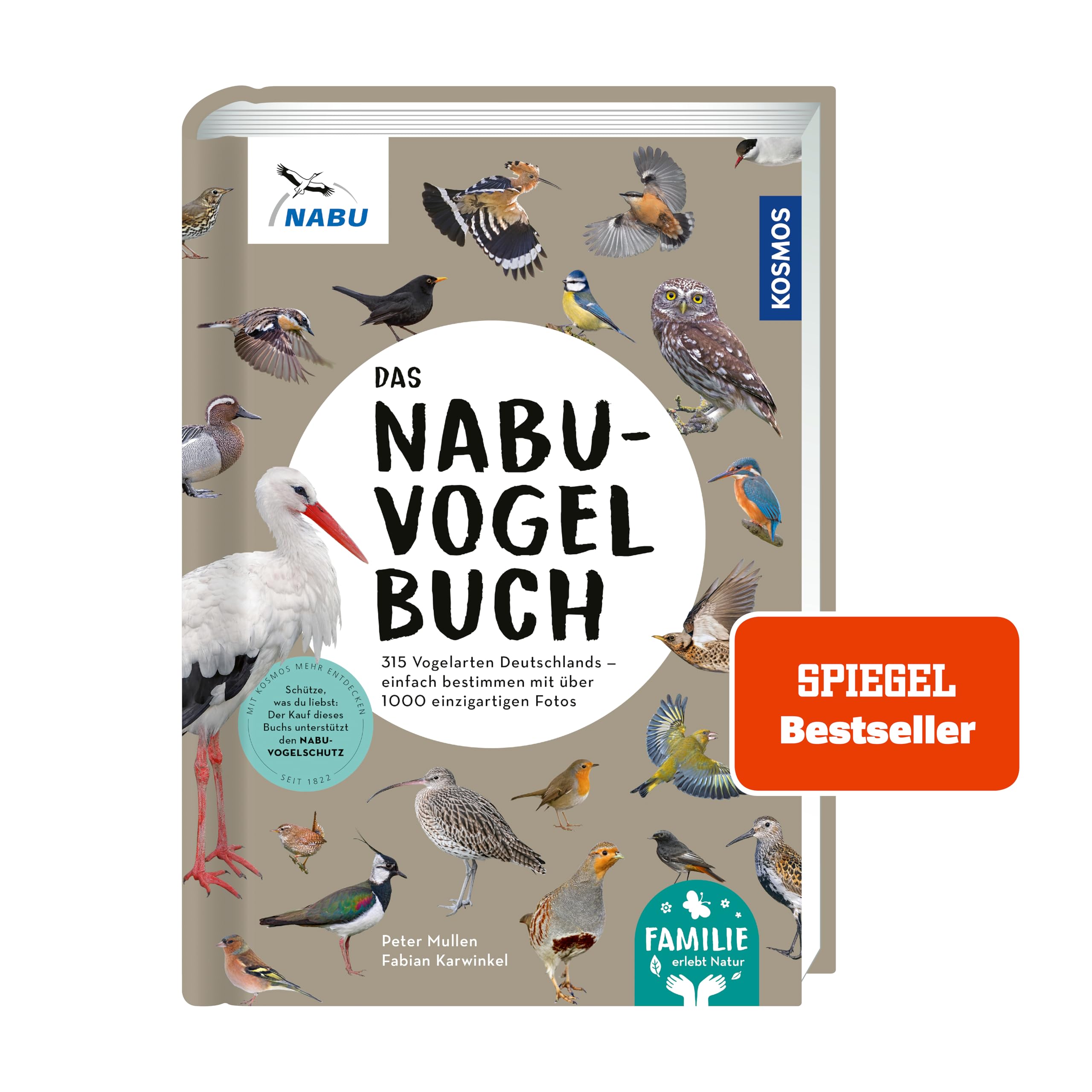 Das NABU-Vogelbuch: 315 Vogelarten Deutschlands – einfach bestimmen mit über...