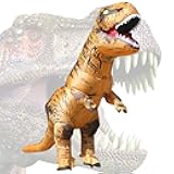 Inflatable Dinosaur Costume for Adult Halloween Dinosaur Costumes Blow up T rex Costume for Adults