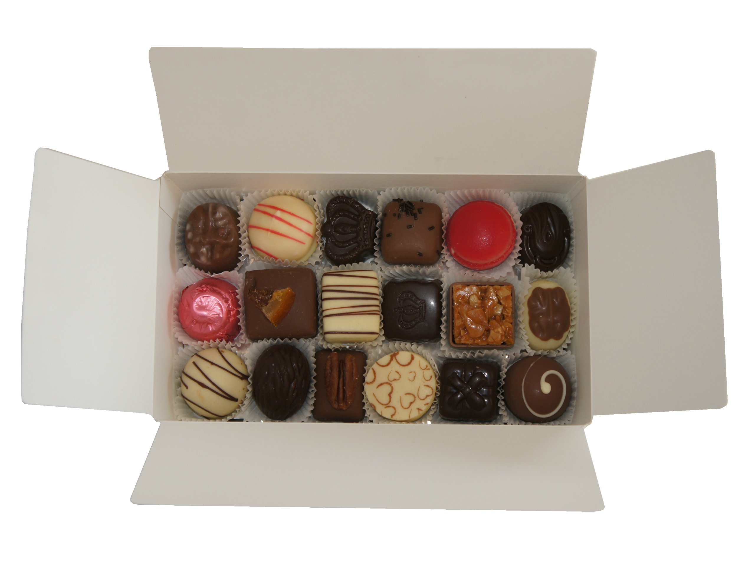 Boite à chocolat belge assortie 785 g