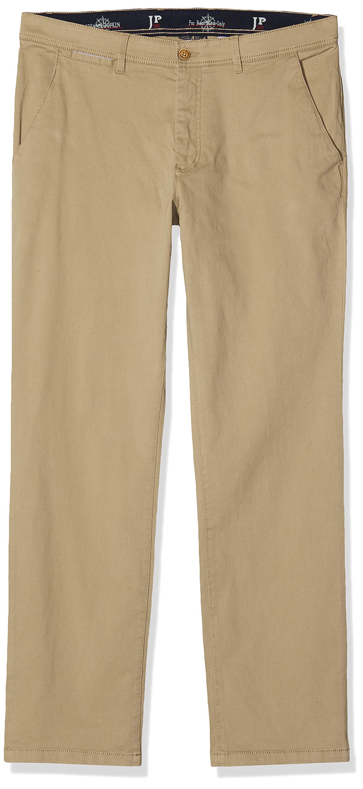 JP 1880 Men's Big & Tall Stretch Chino Pants Sand 70 721190 22-70