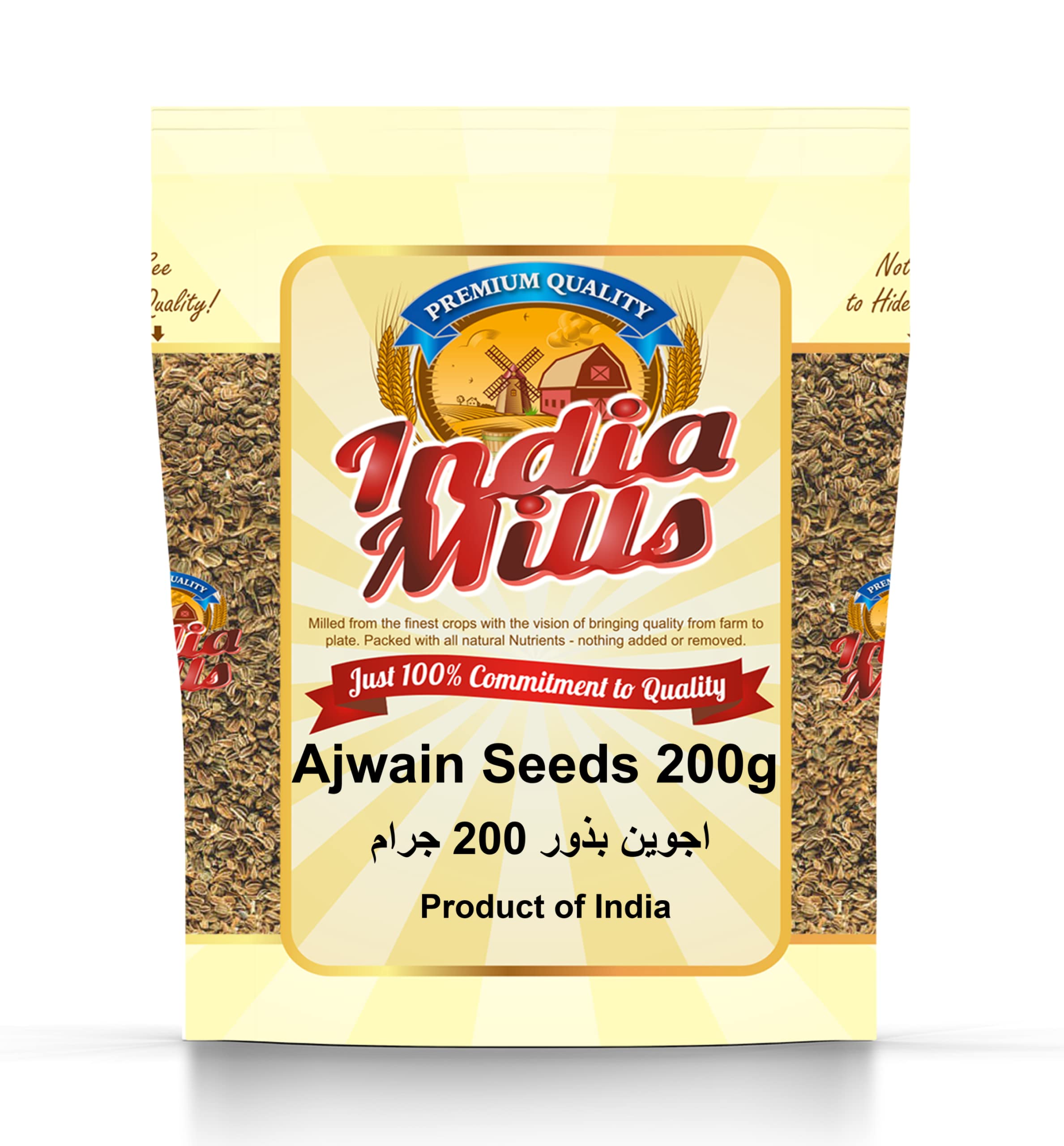 INDIA MILLS Ajwain Seeds, 200 gm