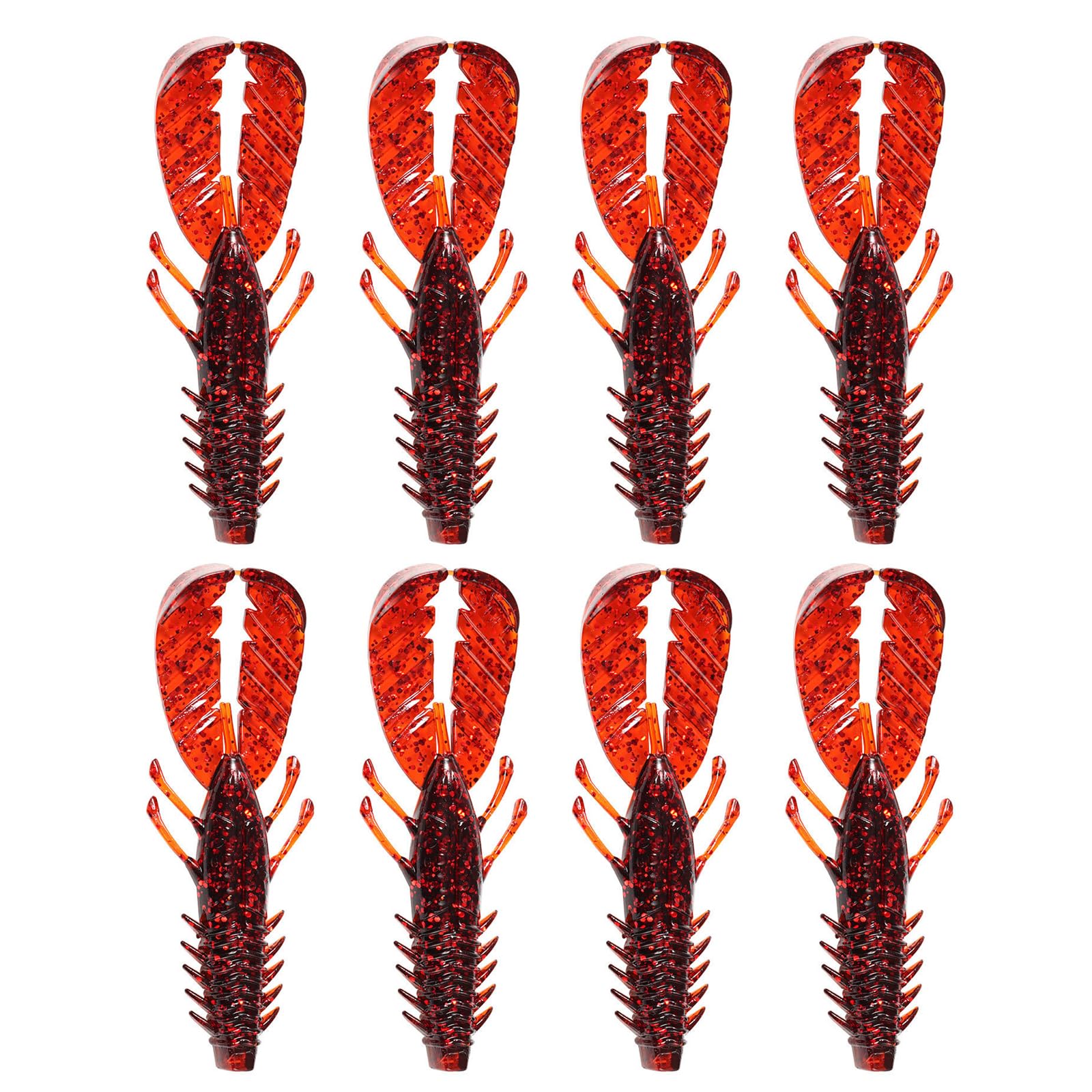Shrimp Soft Bait Lure Art Trout Artificial Fishing Bait Lures Fishing Accessories 7.5cm 3.7g Swimbait Lures