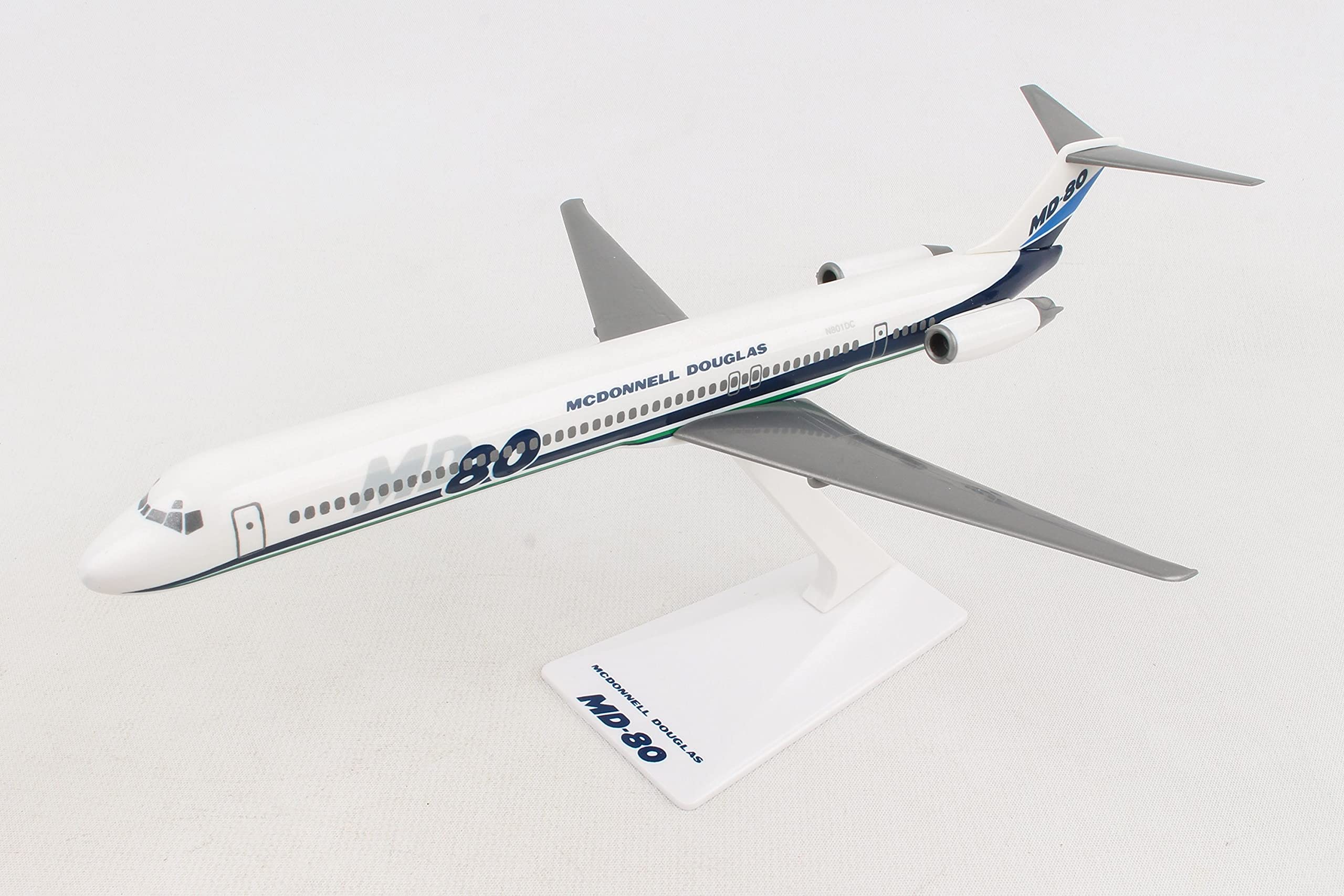 McDonnell Douglas Demo MD-80 1:200 Scale 1:200 Scale Display Model with Stand