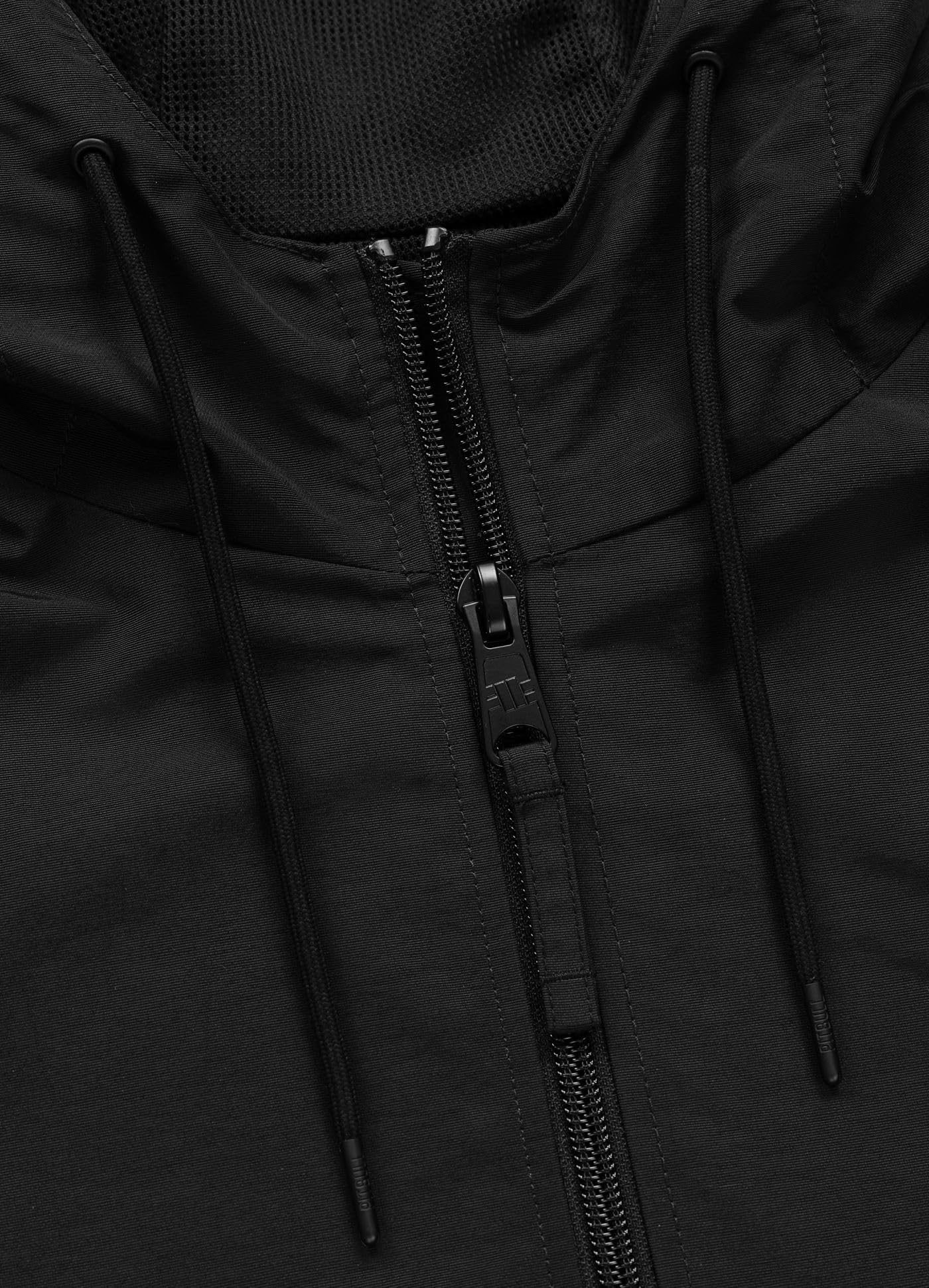 PITBULL - Bomberjacke Herren HOOPER, Übergangsjacke Nylon, Jacke Herren Urban Streetwear, Jacken mit Seitentaschen, Sportliche Jacket, Leicht Windjacke