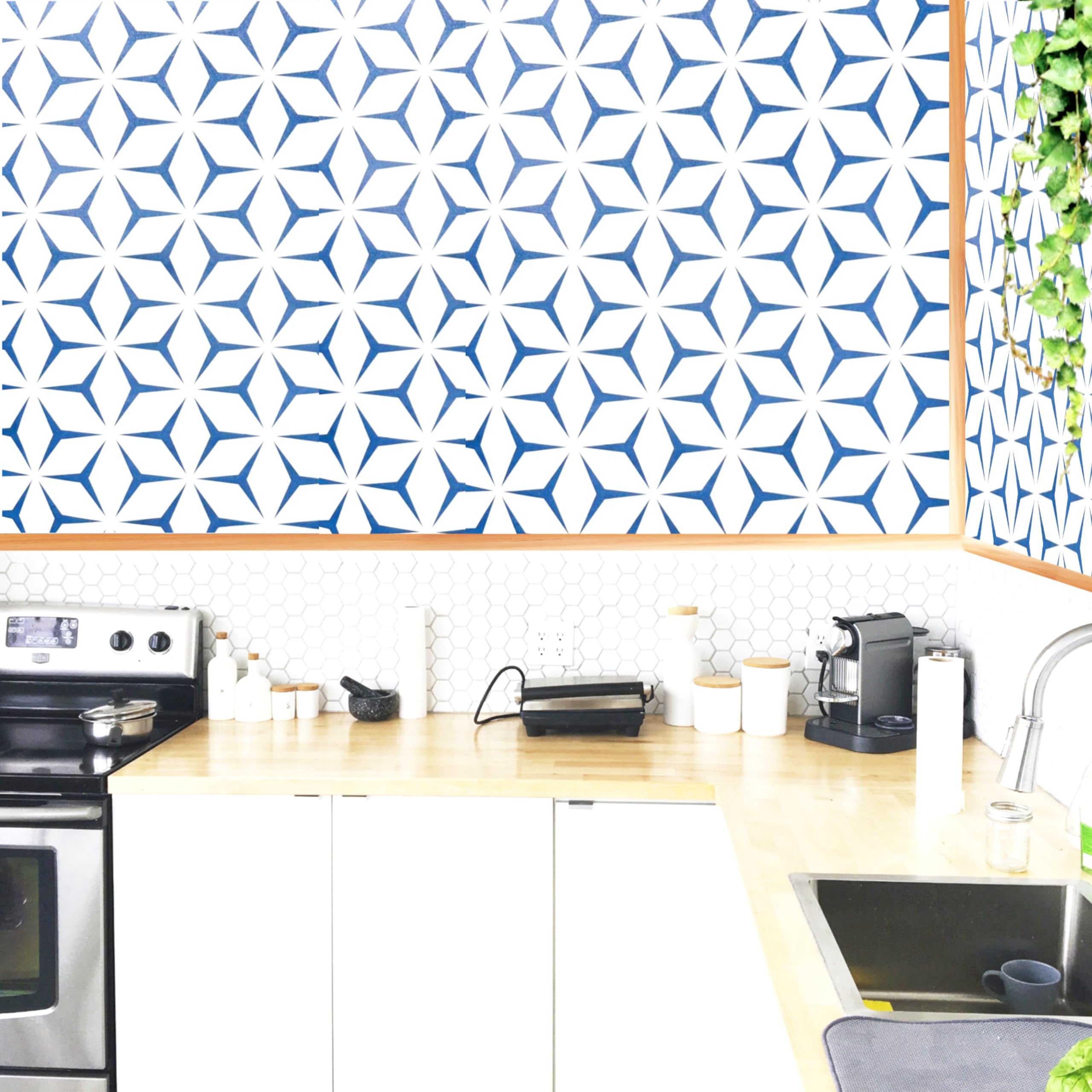 A WALLS DREAM Lgiht Blue Daimond 200cm * 45cm Self Adhesive Wallpaper- 9 SQFT Approx (B0CFH7L7C8) Amazon Price History, Amazon Price Tracker