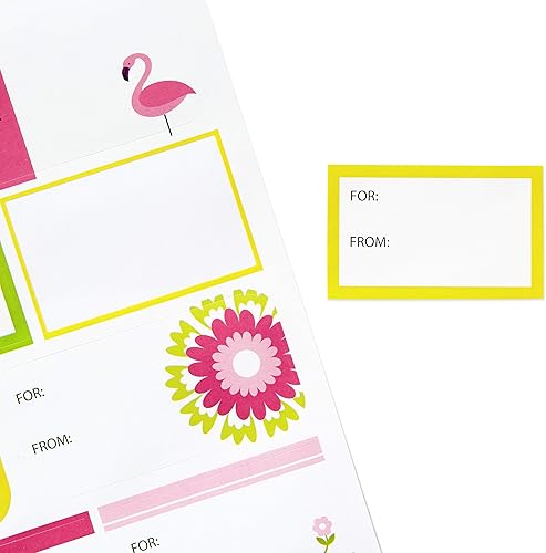 Miniatura 4 de Hallmark Pegatinas de Etiquetas de Regalo - Toda Ocasión (80 Etiquetas, 5 Diseños) para Cumpleaños, Compromisos, Bodas, Baby Showers, Cualquier