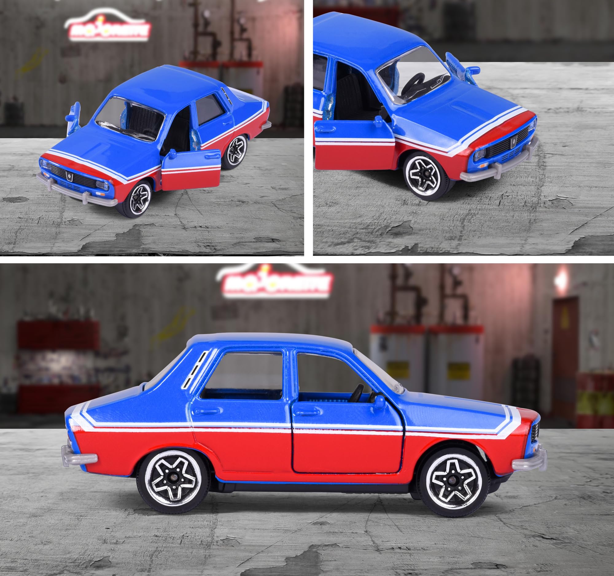 MAJORETTE ANCIEN - Lot de 12 modèles Volkswagen Mercedes Morgan Renault