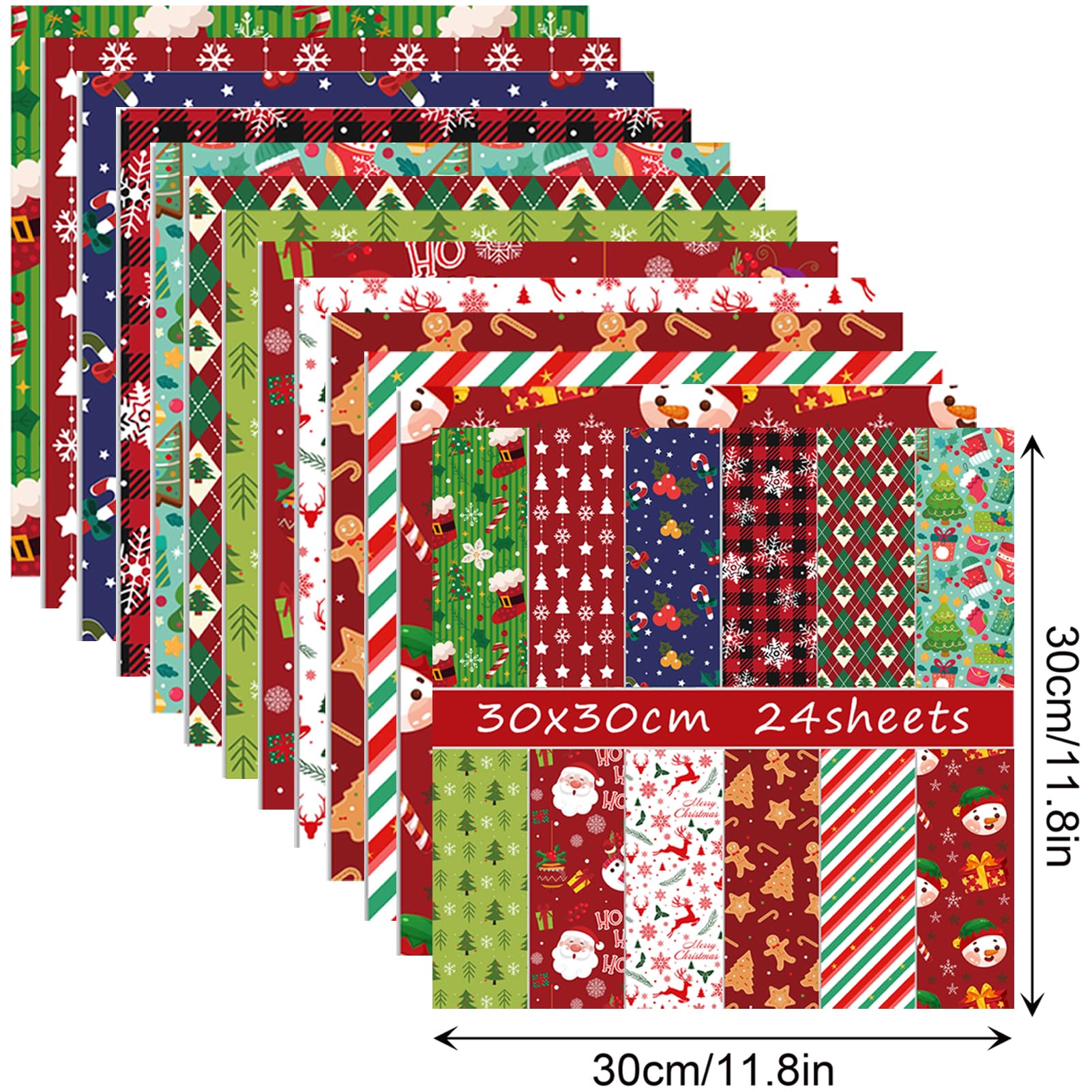 Amazon.com : 24 Sheets Christmas Scrapbook Paper 12 amazon-com-24-sheets-christmas-scrapbook-paper-12-x12-double-sided-christmas-pattern-paper-printed-origami-paper-background-craft-papers-for-christmas-card-making-scrapbook-gift-wrapping-christmas-a-arts-crafts