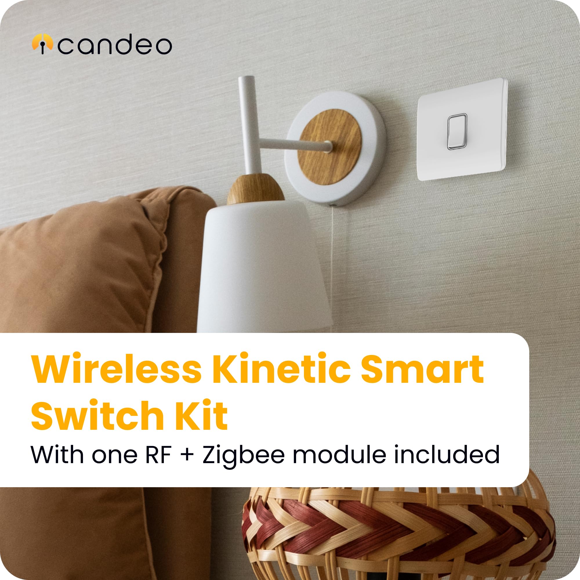 Interruptor inteligente compatible con rejilla cinética y módulo de interruptor inteligente con kit zigbee