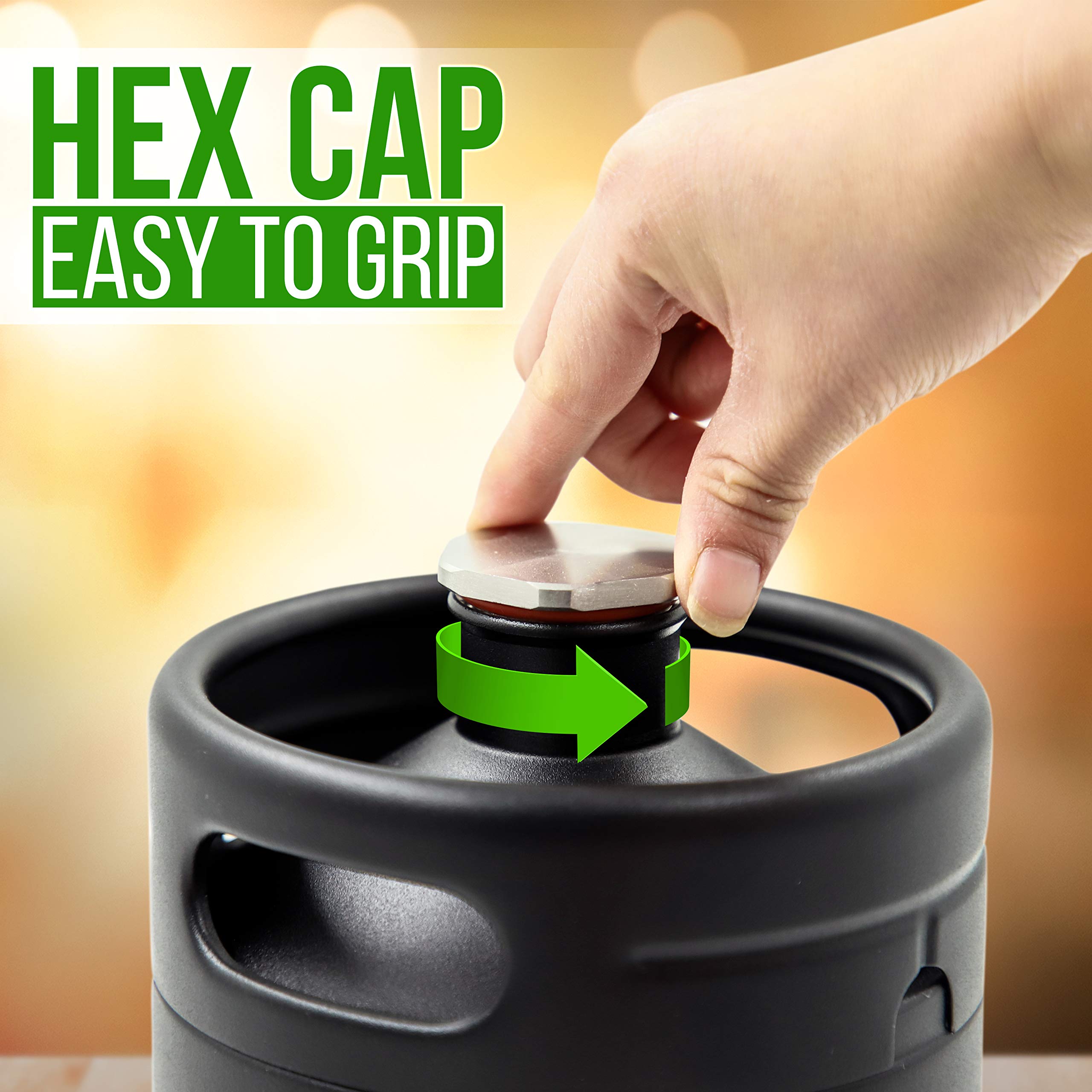 Nitro Cold Brew Coffee Maker 64Oz Stainless Steel Home Brew Coffee