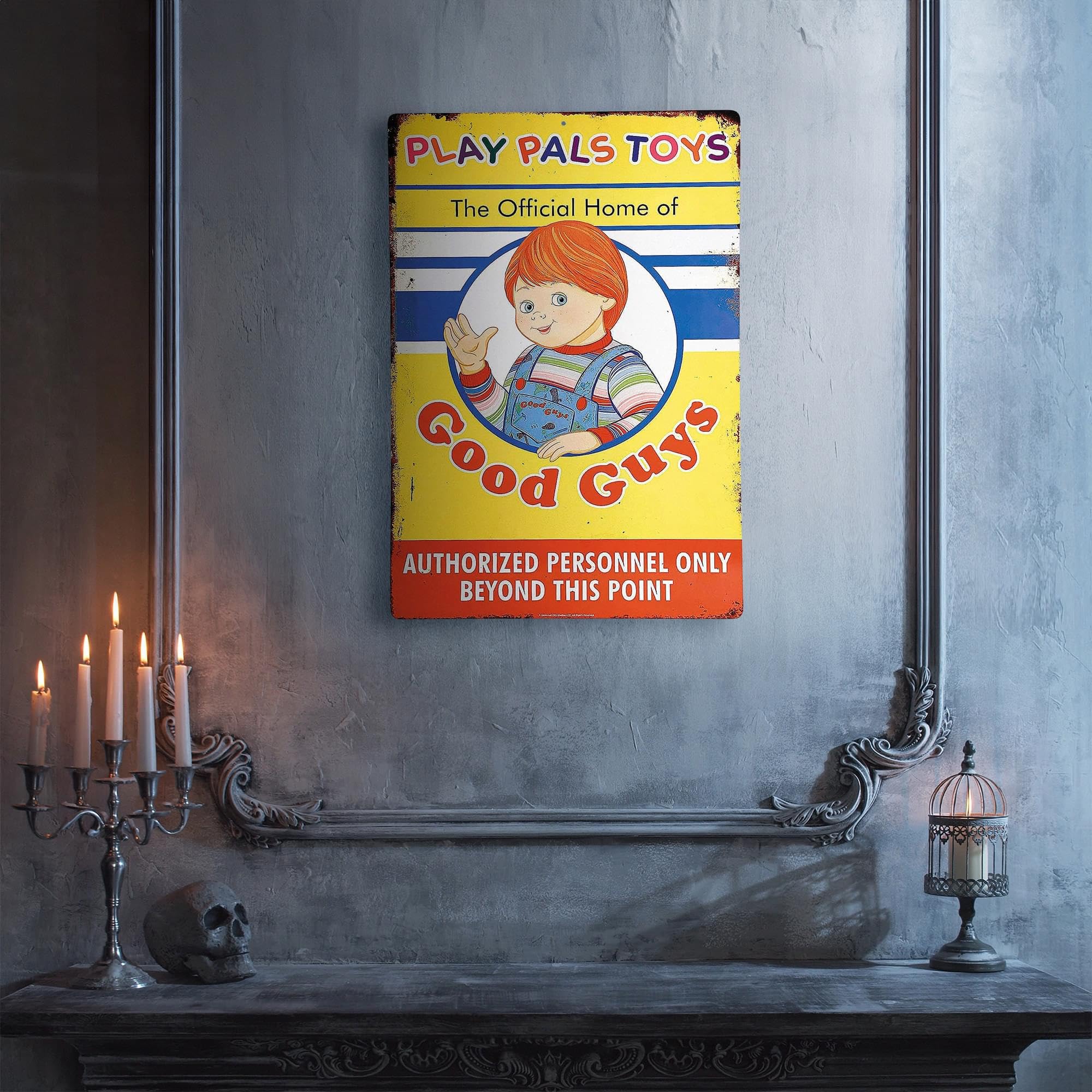 Amazon.com: Child's Play 2 Play Pals 12 x 18 Inch Metal Sign Prop
