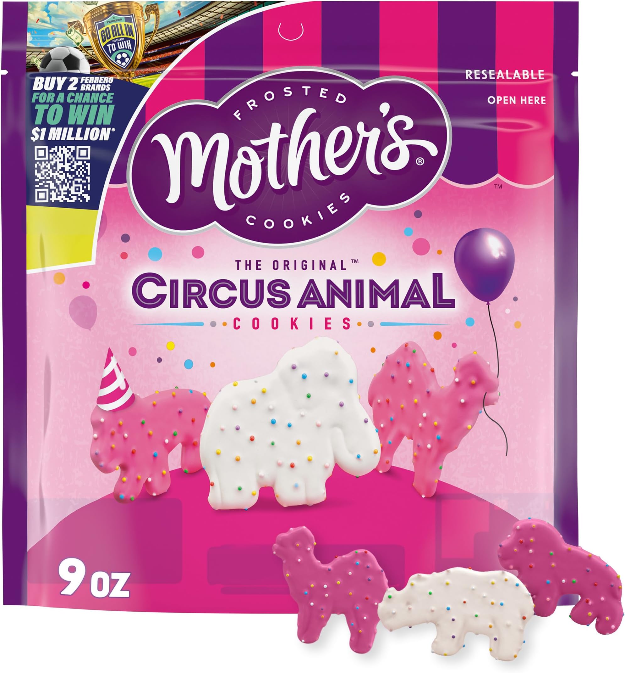 Mother's Circus Animal Cookies, 9oz