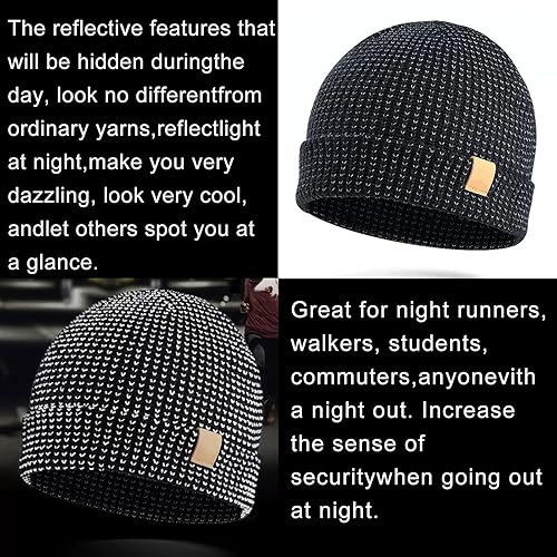 Miniatura 3 de Hilo reflectante, hilo artesanal, hilo con purpurina, hilo que brilla en la oscuridad, hilo de alta visibilidad, sombrero reflectante para caminar