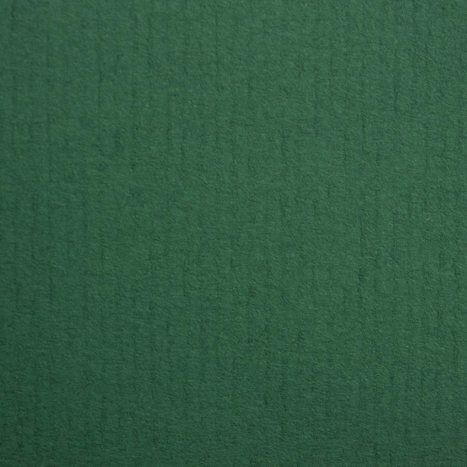PAPERADO 700 kartek składanych DIN A6 w kolorze zielonego jodłowego, prążkowane, ciemnozielone, podwójna kartka po złożeniu 220 g/m² – 210 x 148 mm – kartki składane, do majsterkowania, zaproszenia na