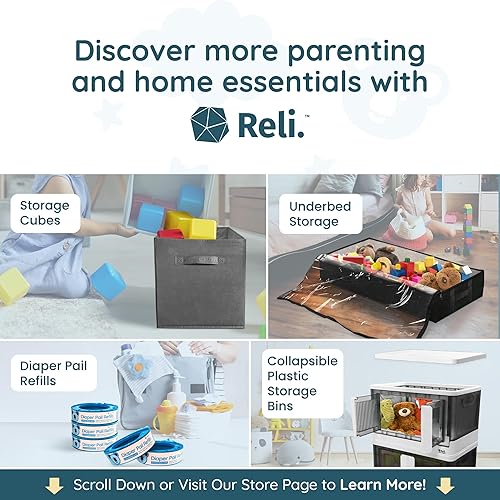 Miniatura 9 de Reli. Cambiadores desechables para bebé (paquete de 220) Cambiadores de pañales desechables, 13 x 18 pulgadas Forros superabsorbentes, a prueba de