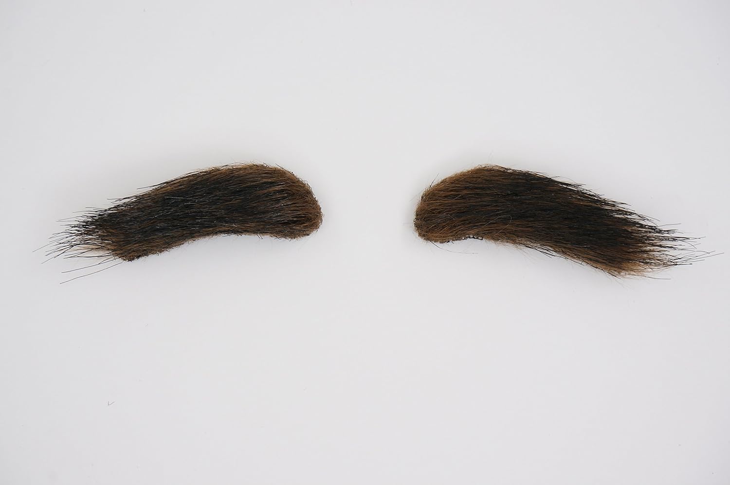 Mustaches Self Adhesive Bushy Eyebrows Fake Eyebrows, Novelty, False Facial Hair, Costume Accessory for Adults,White Color : Clothing, Shoes & Jewelry