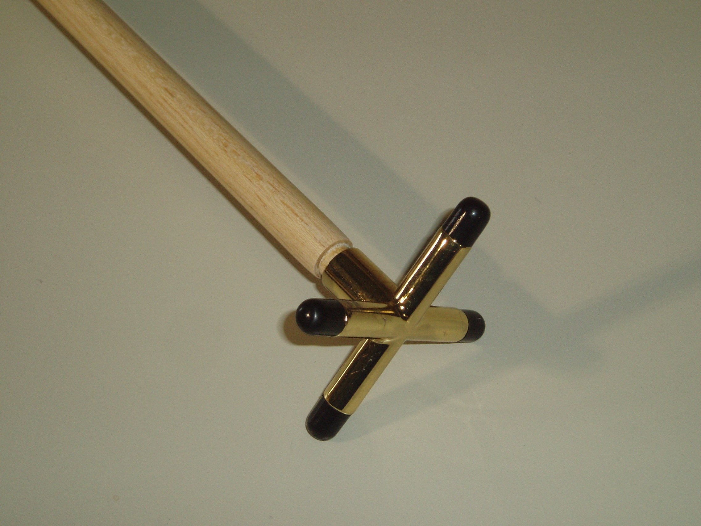 SGL 1 x 57 BRIDGE REST STICK + BRASS CROSS REST**
