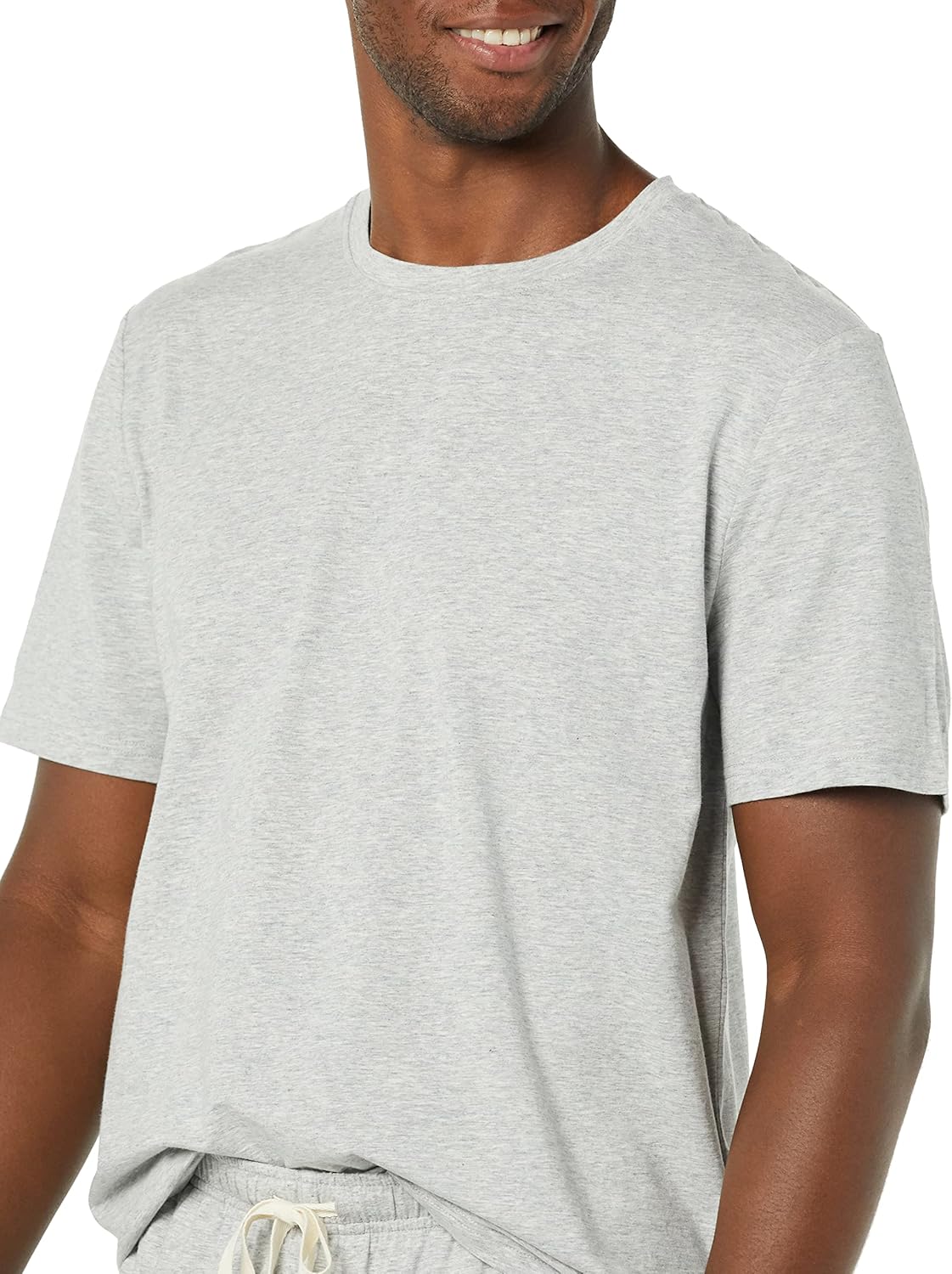 Amazon Essentials Mens Cotton Modal T-Shirt and Full-Length Bottom Pajama Set - Image 5