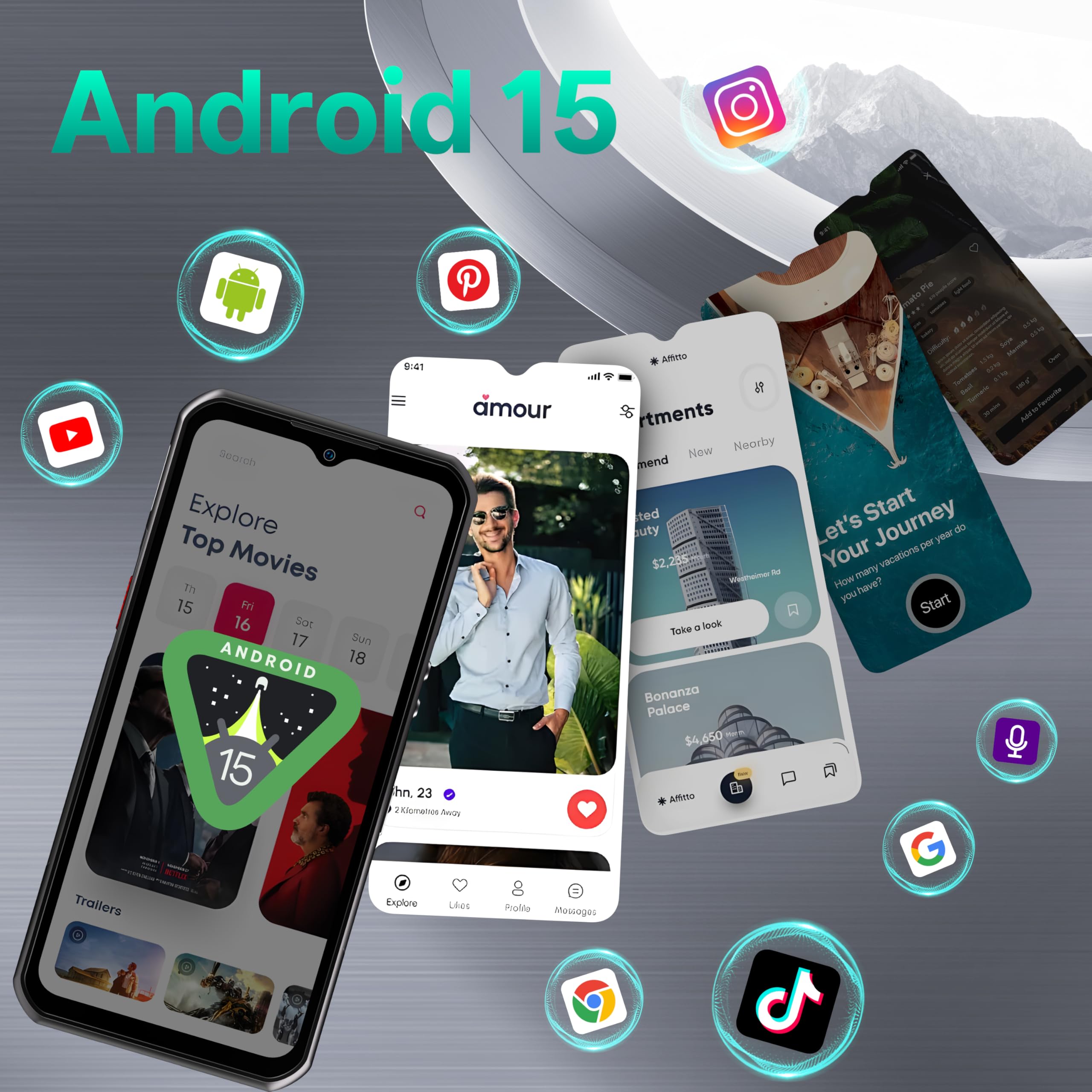 5G タフネススマホ Android 15 OUKITEL WP62 20GB OUKITEL WP62のスペックまとめ！1億画素カメラ、ナイトビジョンカメラ