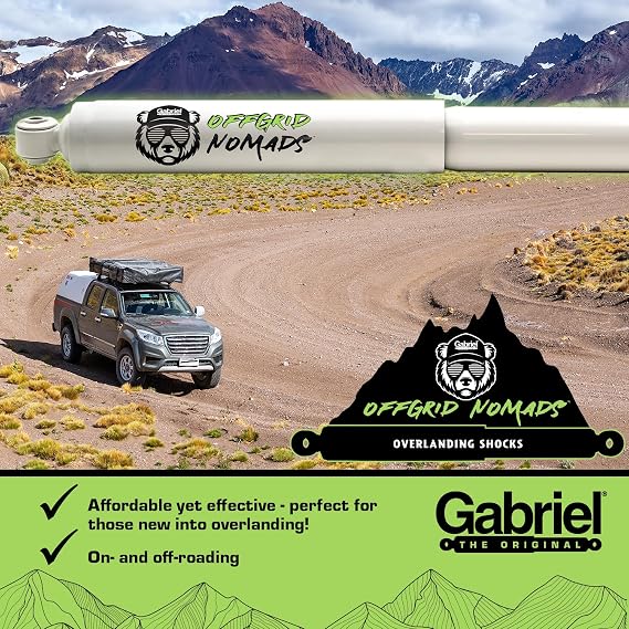 Gabriel OffGrid Nomads Overlanding Rear Shocks for Avalanche Tahoe/Yukon