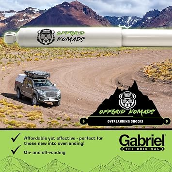 Gabriel OffGrid Nomads Overlanding Rear Shocks for Avalanche Tahoe/Yukon