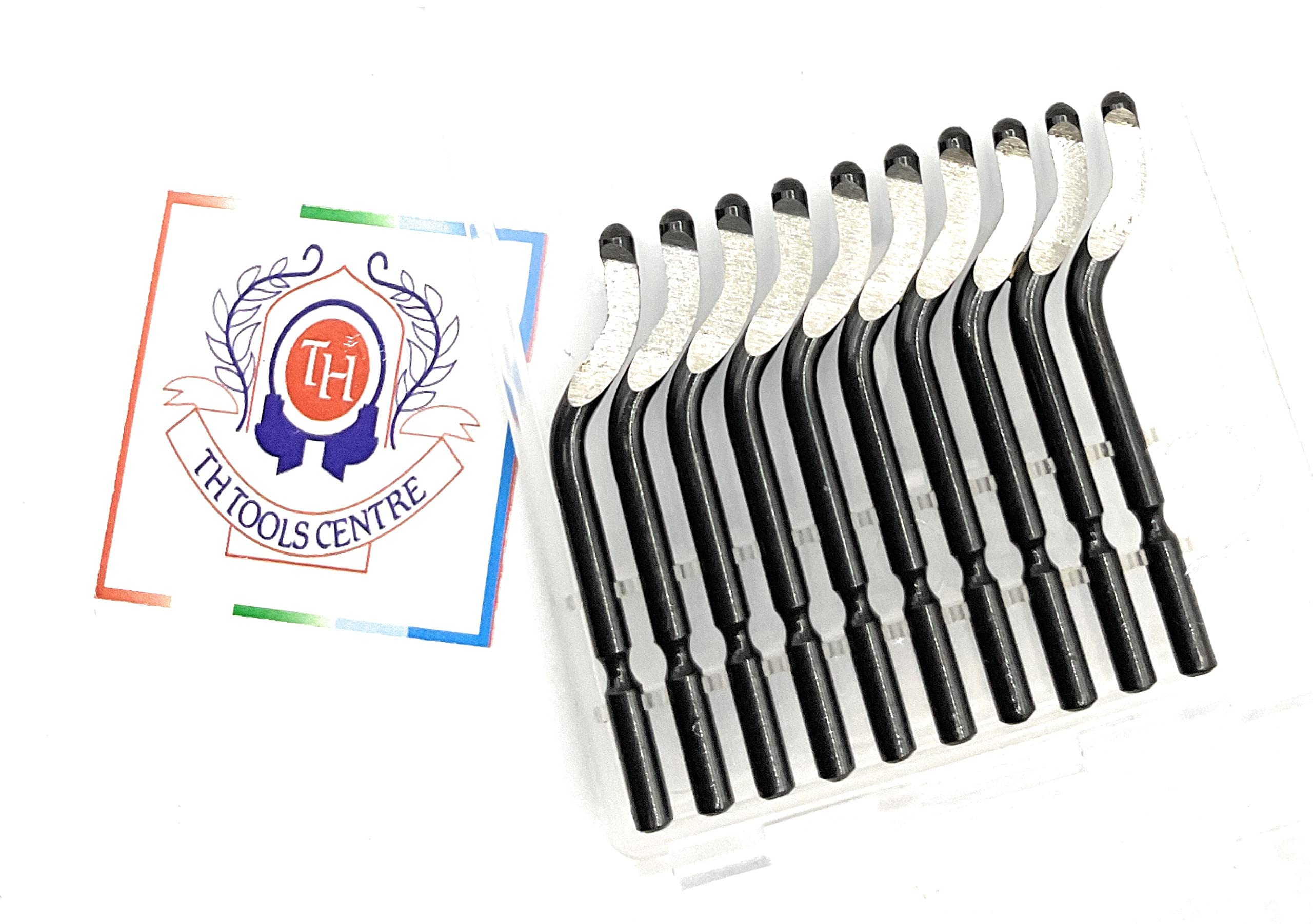 T H TOOLS CENTRE PACK OF 10 DEBURRING TOOL BLADES C20