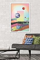 Vista 42 de Trends International Abstract Space Wall Poster with Magnetic Frame