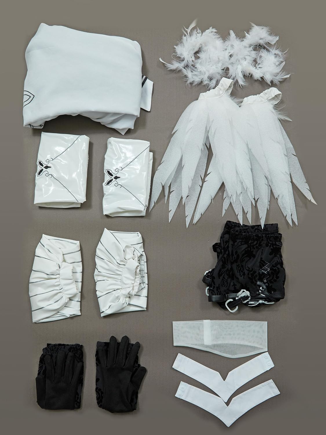 miccostumes Women's Costume Cosplay Bodysuit with Pantyhose and Cape - Image 7