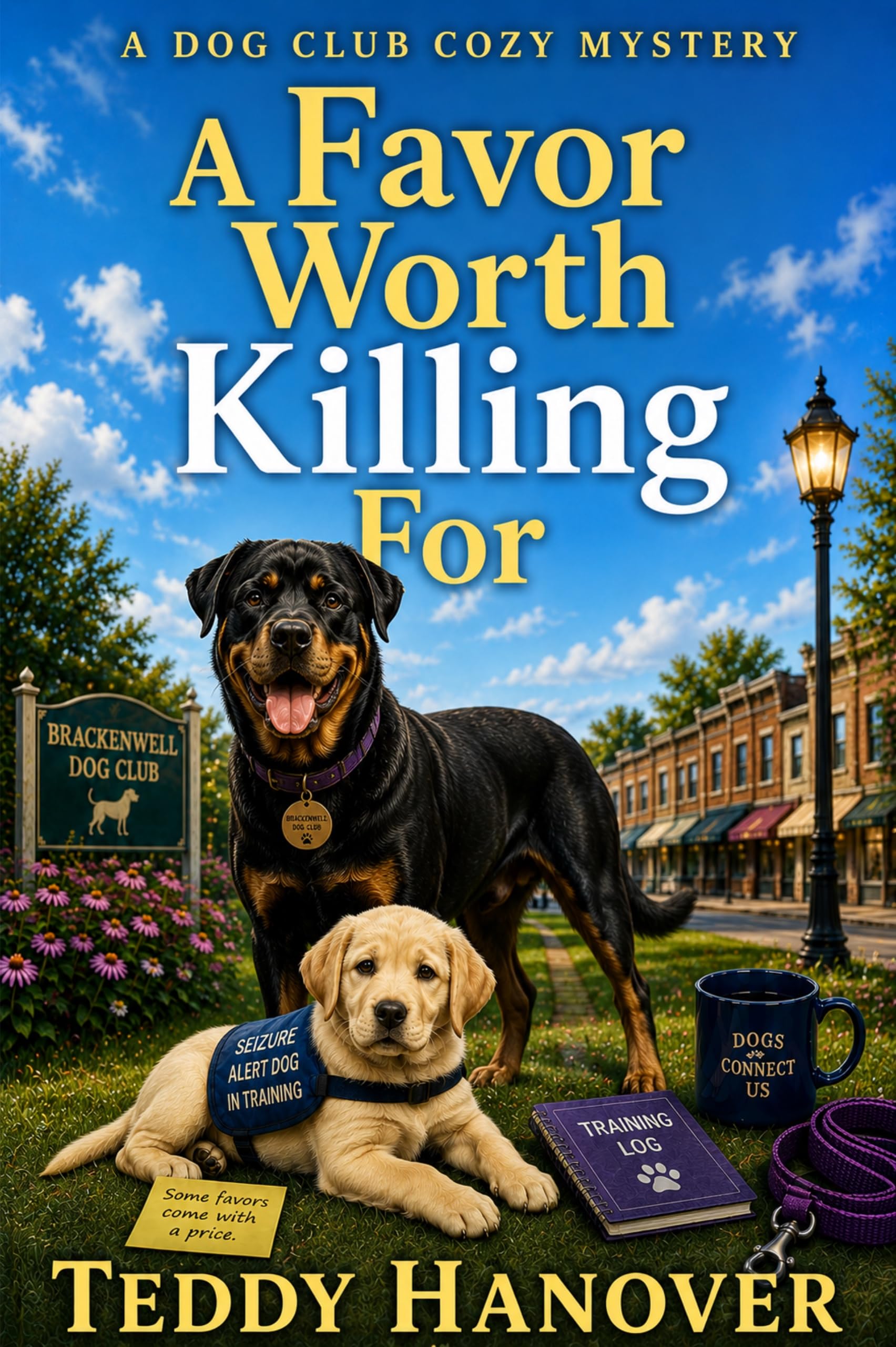A Favor Worth Killing For: When Loyalty Becomes Deadly (A Dog Club Cozy Mystery Book 3)