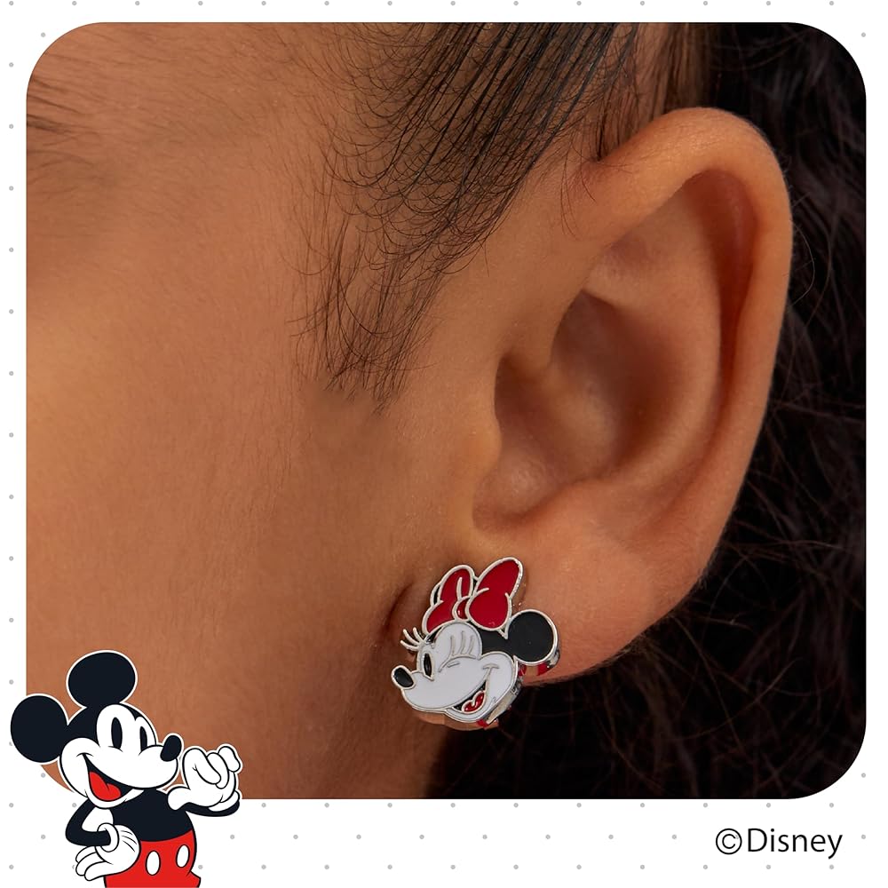Disney - カメラスリング&amp;ミッキーミニーイヤリング Amazon.co.jp: ディズニー ガールズ ミニーとミッキーマウス