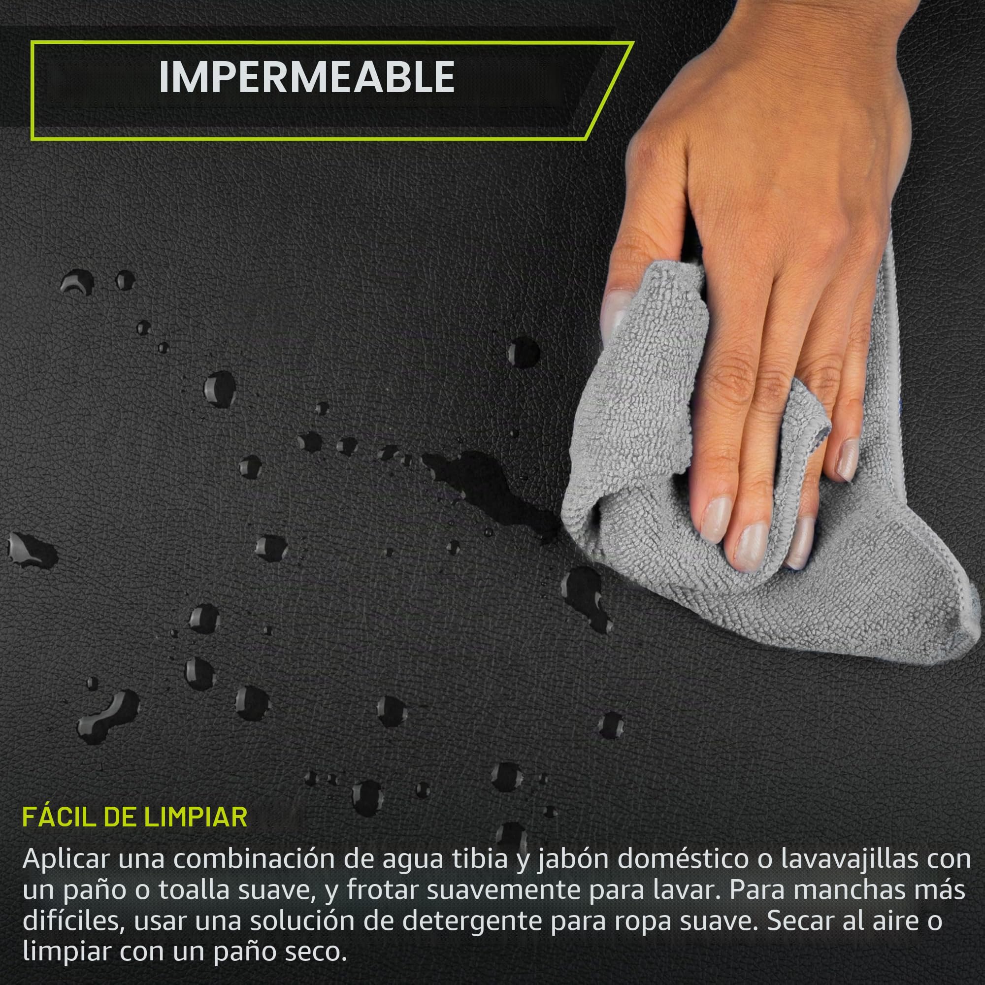 Esterilla de ejercicio plegable de tres pliegues 6x2 pies Prosource Fit con asas de transporte para artes marciales