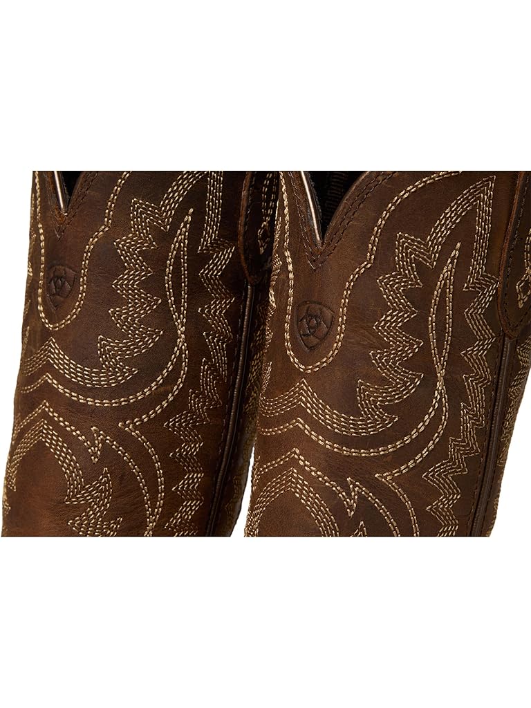 Brown Ariat Casanova D Toe Western Boots (Toddler/Little Kid/Big Kid)