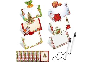 36 Pack Christmas Place Cards: Embellish Your Holiday Table
