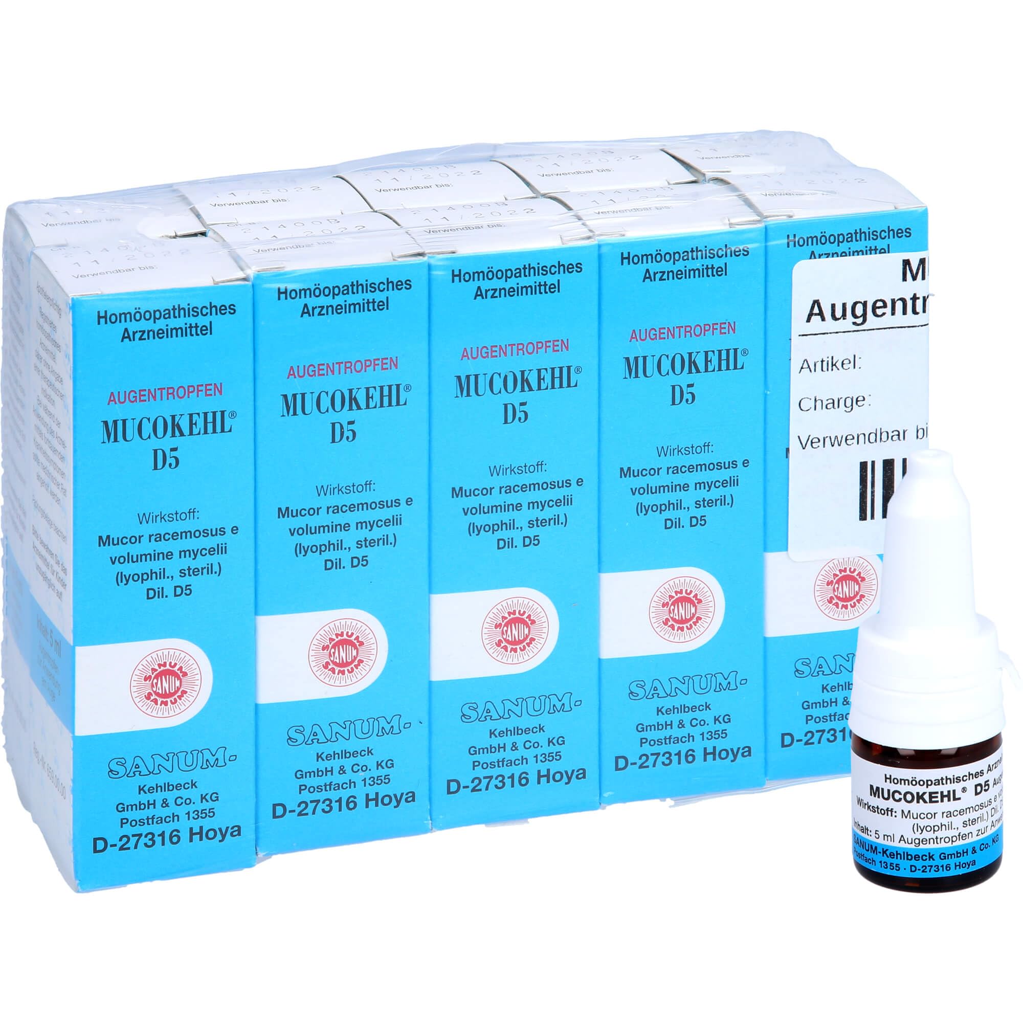 Augentropfen D5 10X5 ml