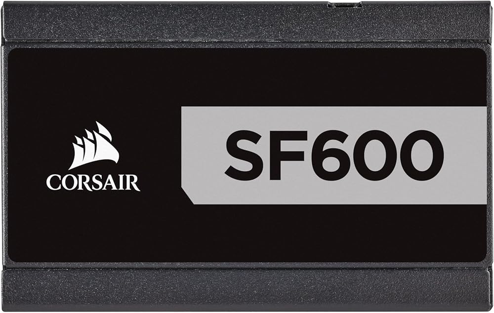 Corsair SF600 Series, 80+ Platinum Certified 600W Fully Modular SFX Power Supply thumbnail 5