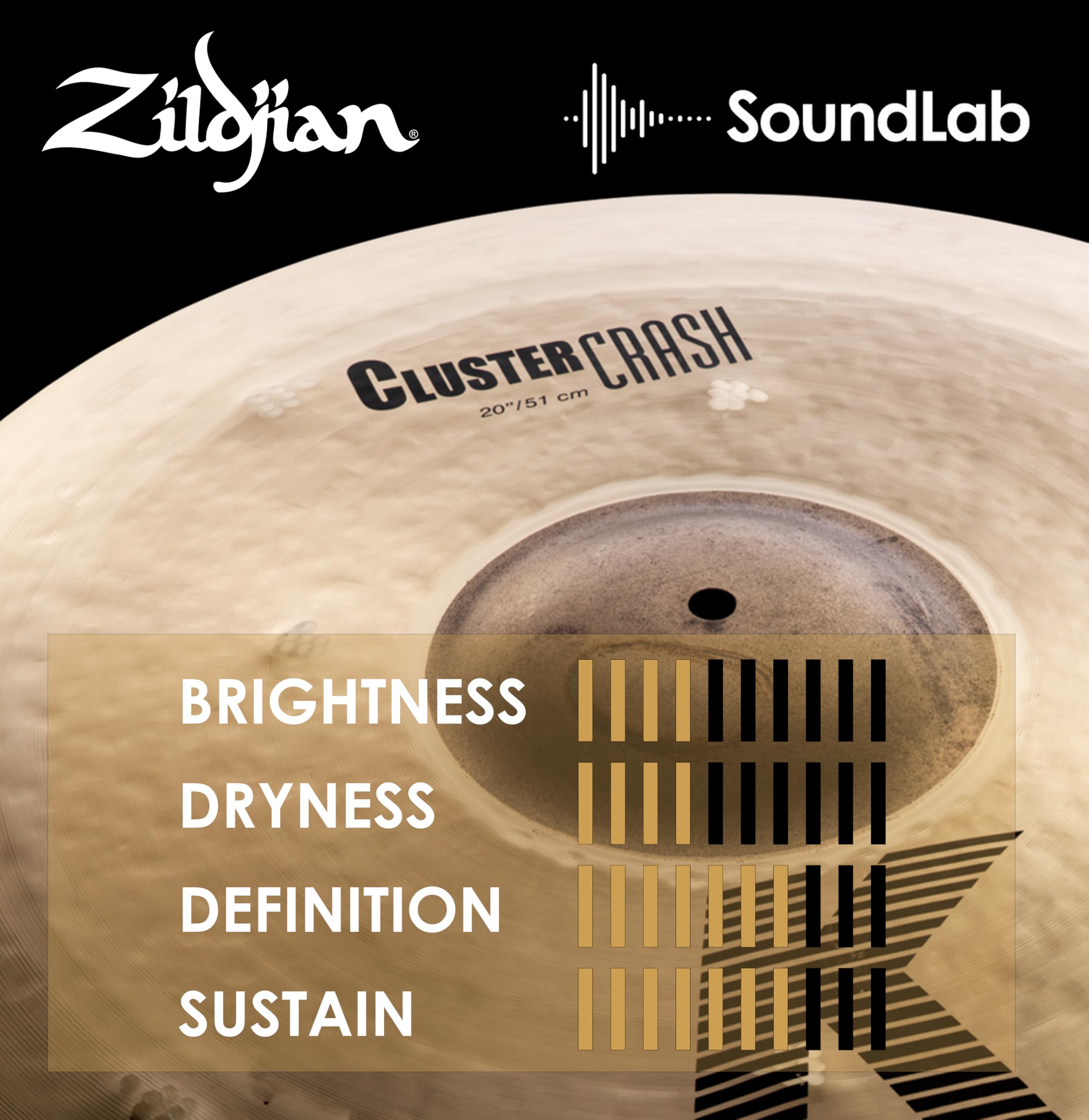 Amazon.com: Avedis Zildjian Company K Series Cluster Crash - 20