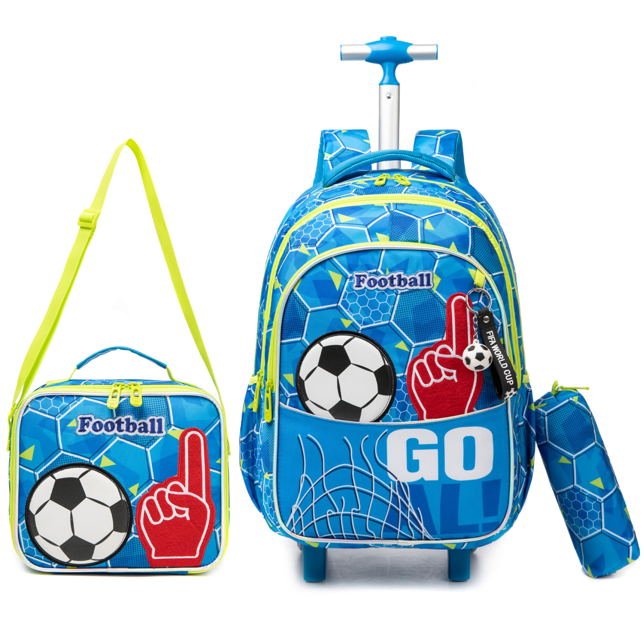 Mochilas Escolares con Ruedas Carro Niño 17" Mochila Chicos Escolar