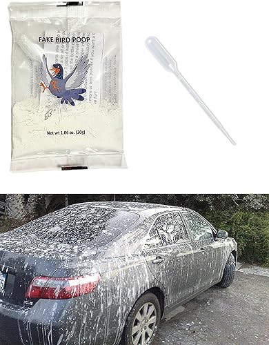 Ideas de broma para pájaros falsos para autos, efectos especiales, regalos de broma, juguetes de mal estacionamiento, divertidas bromas de los