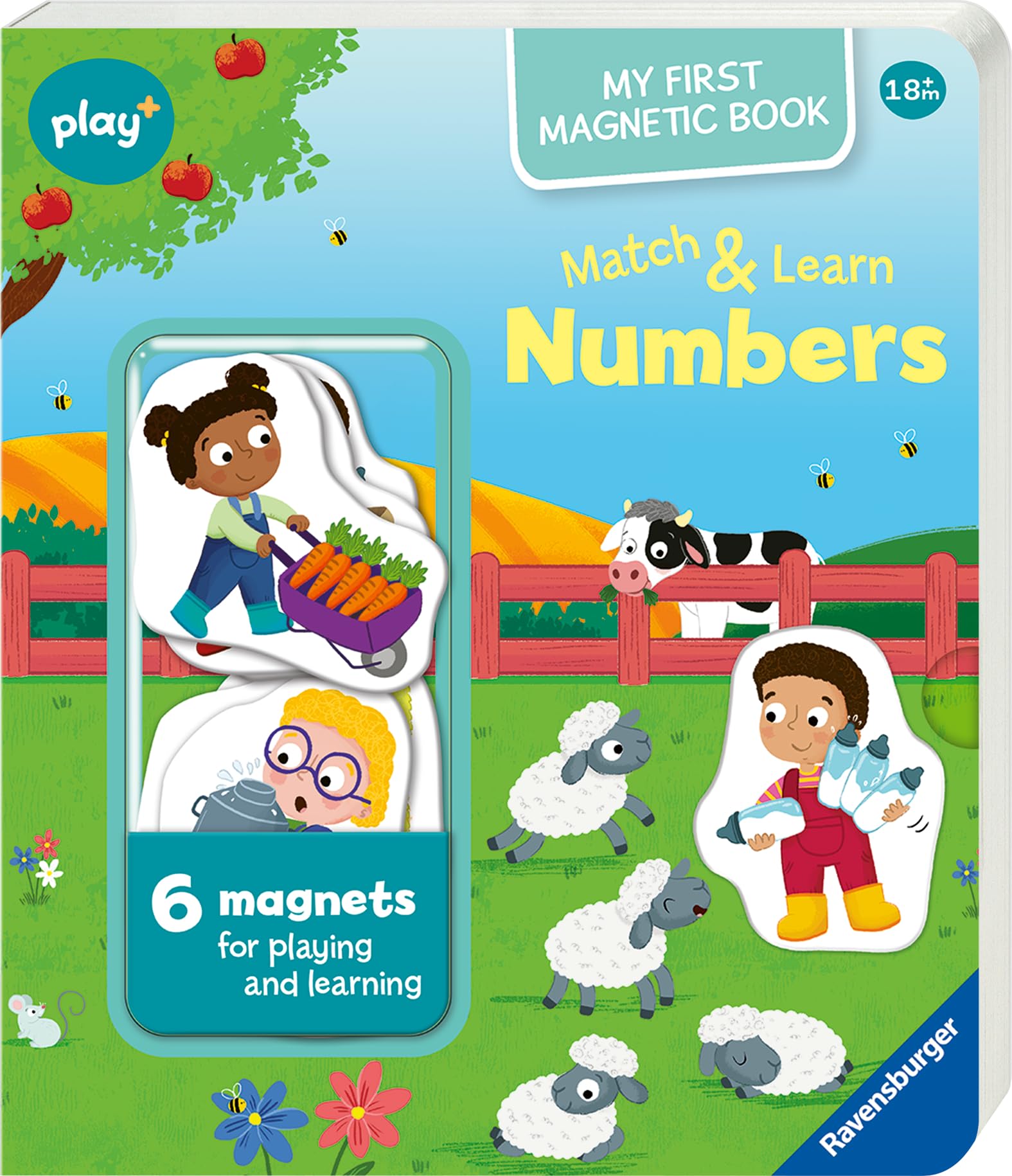 Ravensburger Play+ Infant & Toddler - My First Magnetic Book ... - 9783380970231