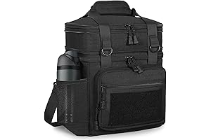 GLENKEY Double Deck Large Lunch Box with Expandable Design