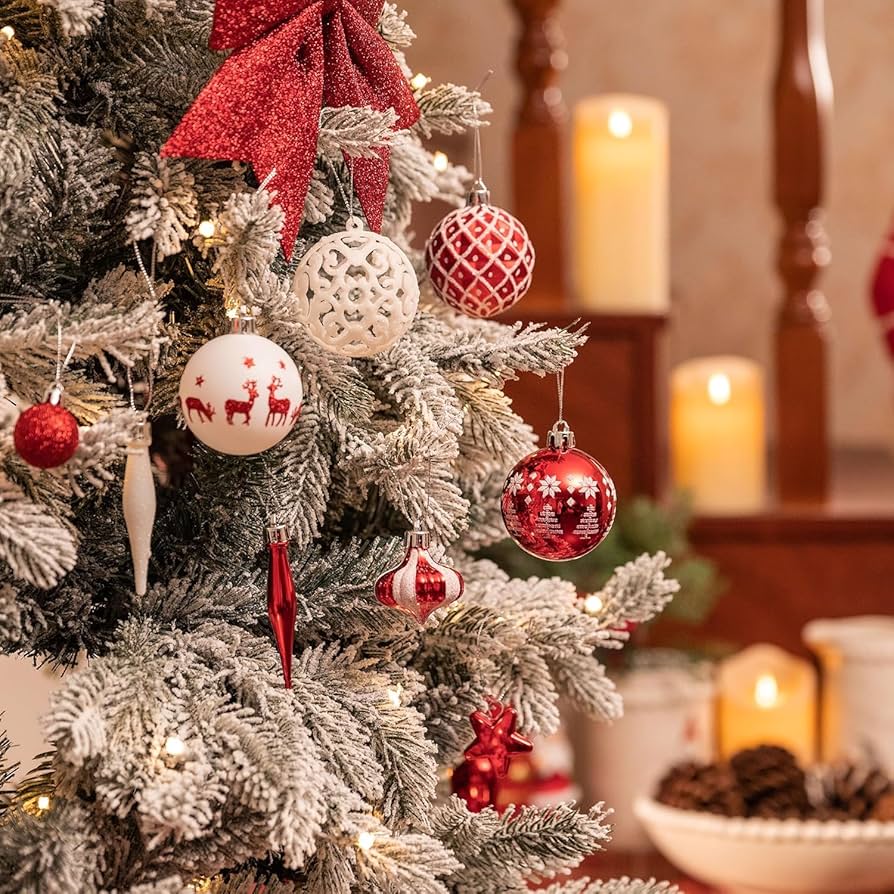 Amazon.co.jp: クリスマス ボール オーナメント 8cm 16個豪華セット Amazon.co.jp: クリスマス ボール オーナメント 8cm 16個豪華セット