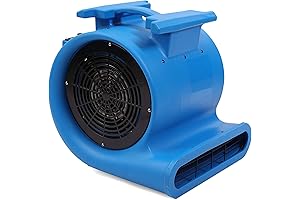1200 CFM Blower Fan: MOUNTO 3-Speed Air Mover 1HP 4000+ CFM