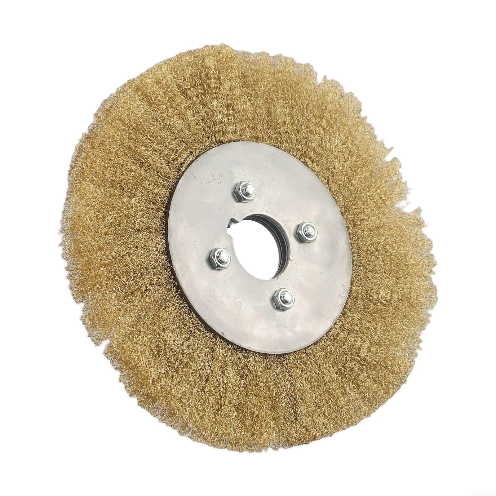 Weiche, flache Messing-Kupferdrahtbürste, Polierscheibe, 0, 15 mm, ultrafeiner reiner Kupferdraht (200 x 32 mm)